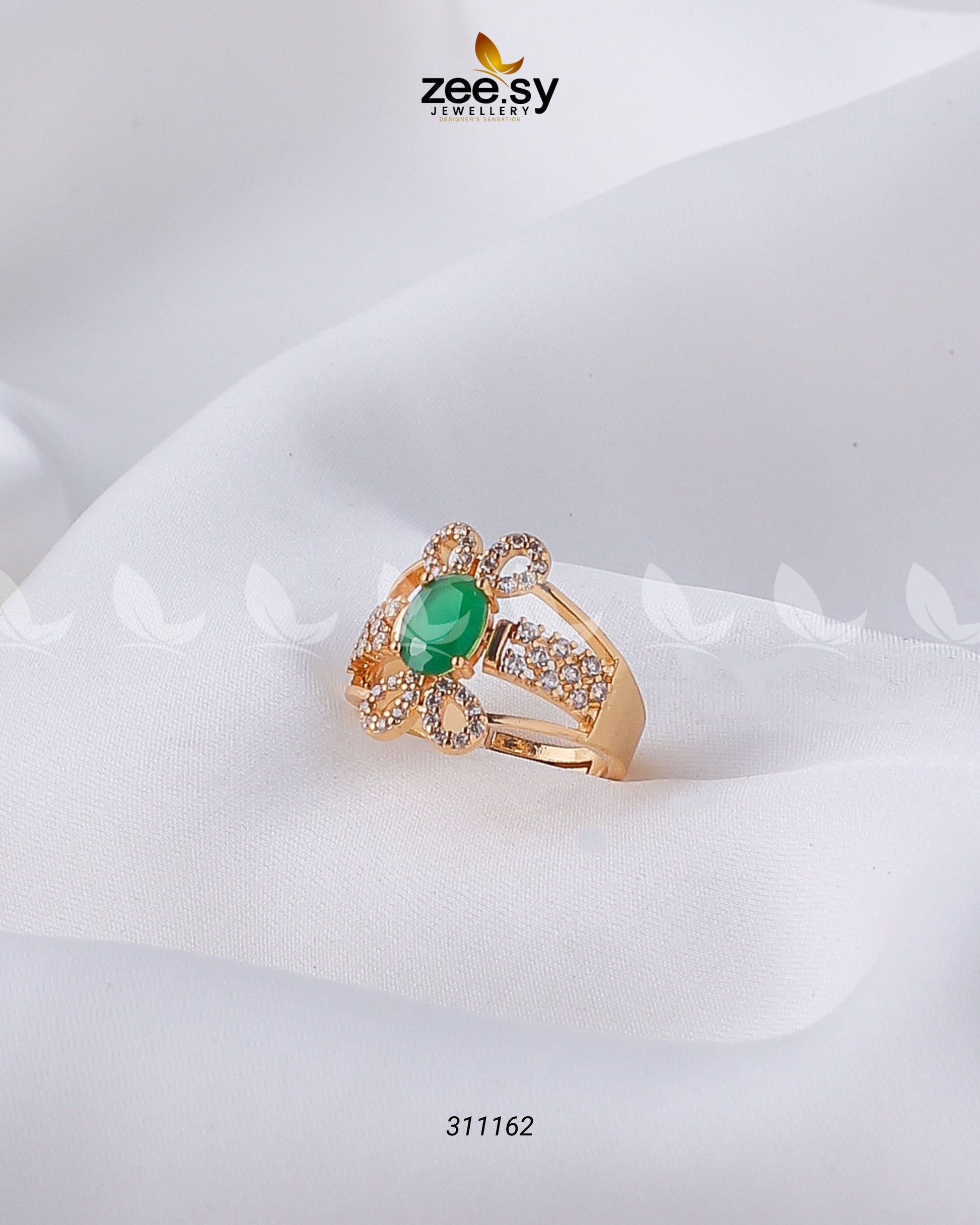 Starlit Ring - by - Libasekhas UK - Registered Vendor of : Zeesy - 100% Original Designer Dresss