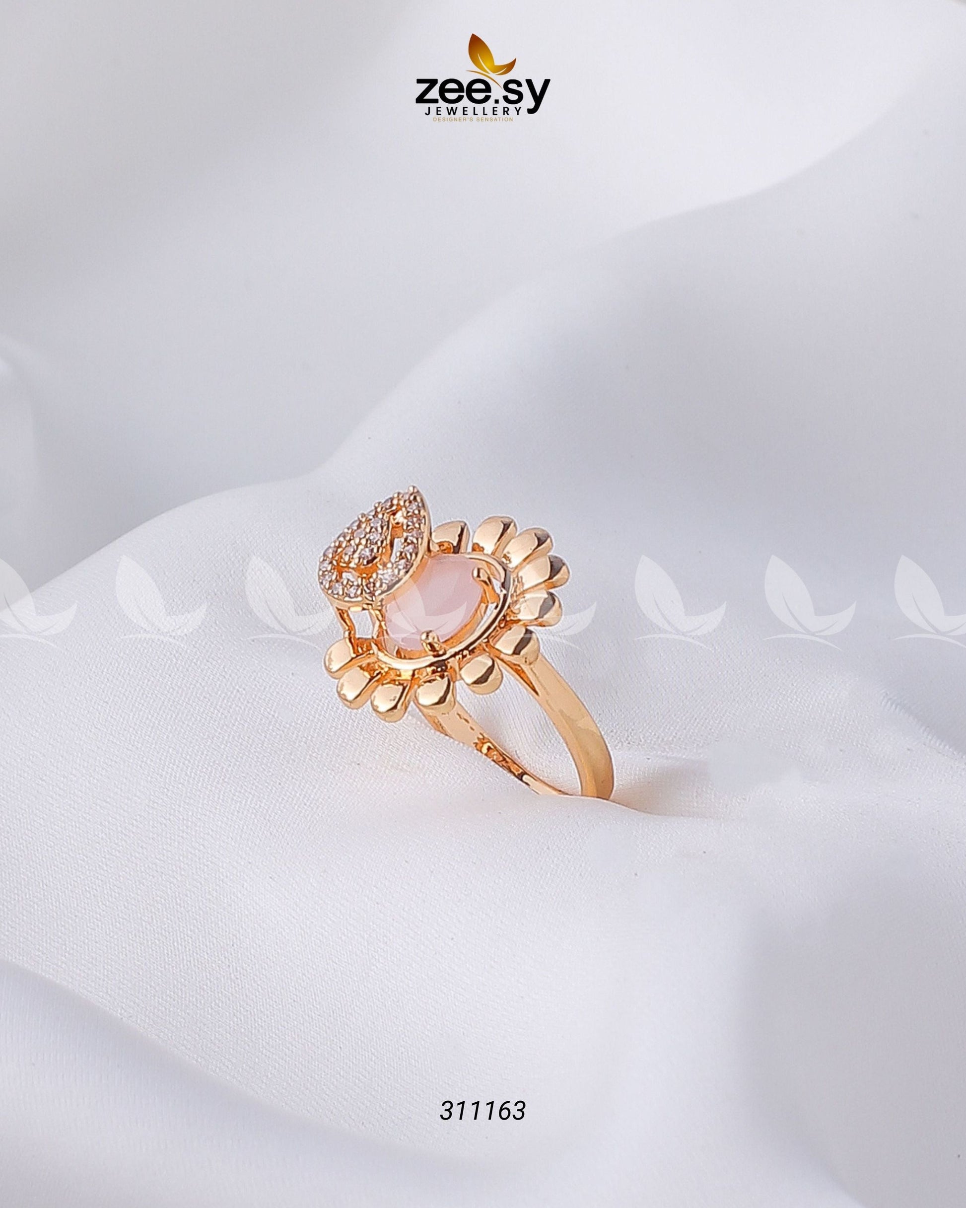 Lavender Ring - by - Libasekhas UK - Registered Vendor of : Zeesy - 100% Original Designer Dresss