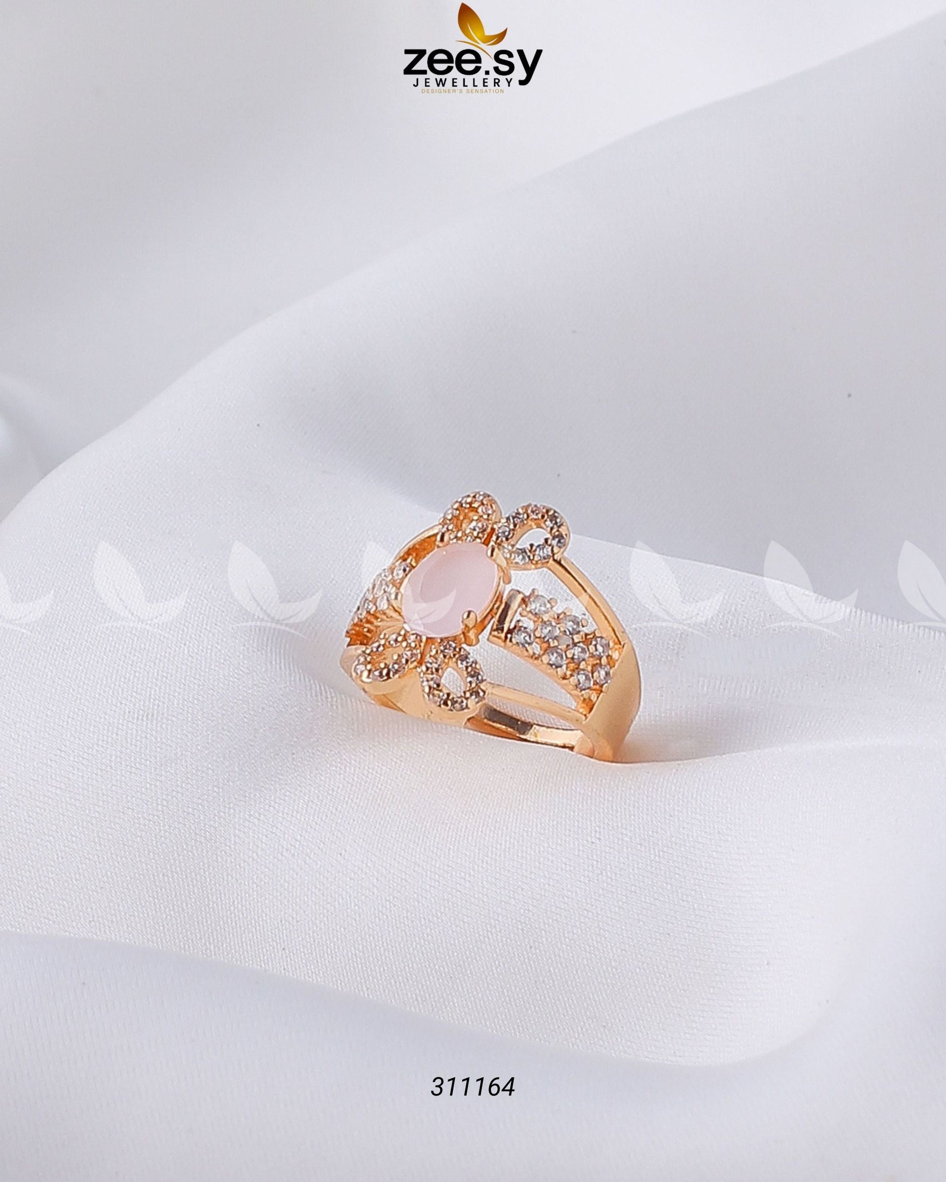 Starlit Ring - by - Libasekhas UK - Registered Vendor of : Zeesy - 100% Original Designer Dresss