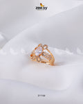 Starlit Ring - by - Libasekhas UK - Registered Vendor of : Zeesy - 100% Original Designer Dresss