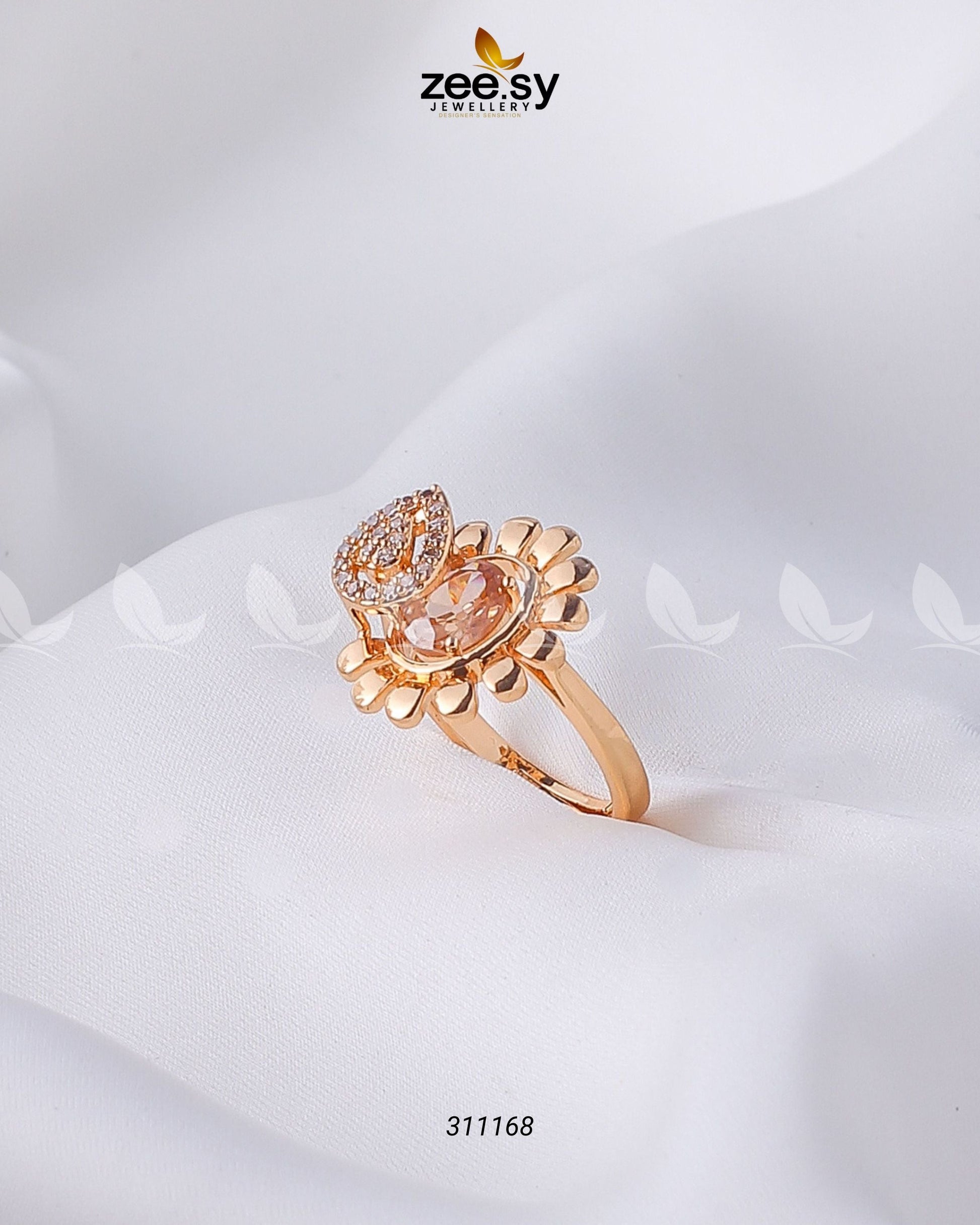 Lavender Ring - by - Libasekhas UK - Registered Vendor of : Zeesy - 100% Original Designer Dresss