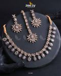 Solara Necklace Set - by - Libasekhas UK - Registered Vendor of : Zeesy - 100% Original Designer Dresss