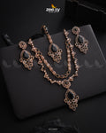 Sushmita Necklace Set - by - Libasekhas UK - Registered Vendor of : Zeesy - 100% Original Designer Dresss