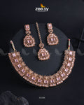 Elysium Necklace - by - Libasekhas UK - Registered Vendor of : Zeesy - 100% Original Designer Dresss