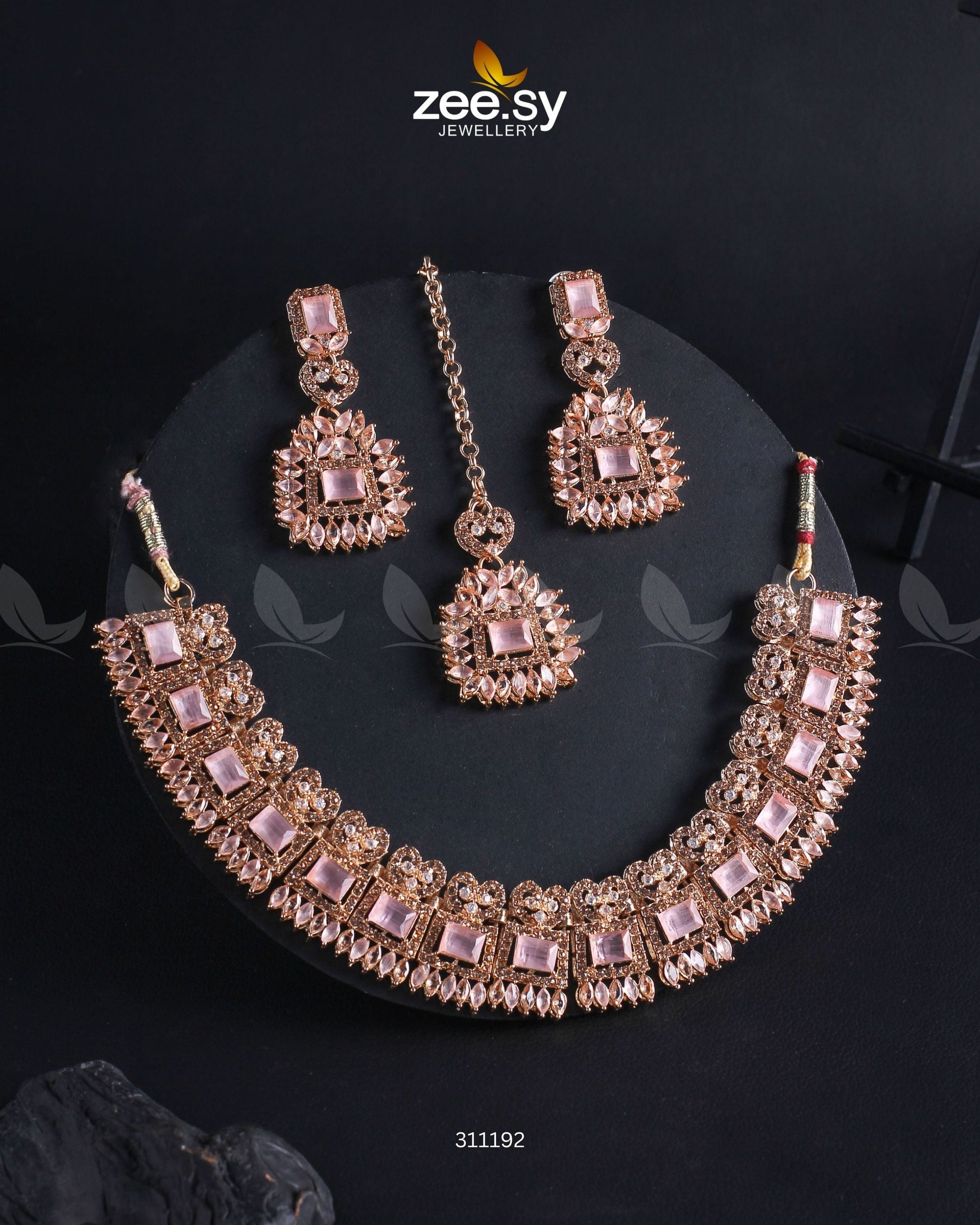 Elysium Necklace - by - Libasekhas UK - Registered Vendor of : Zeesy - 100% Original Designer Dresss