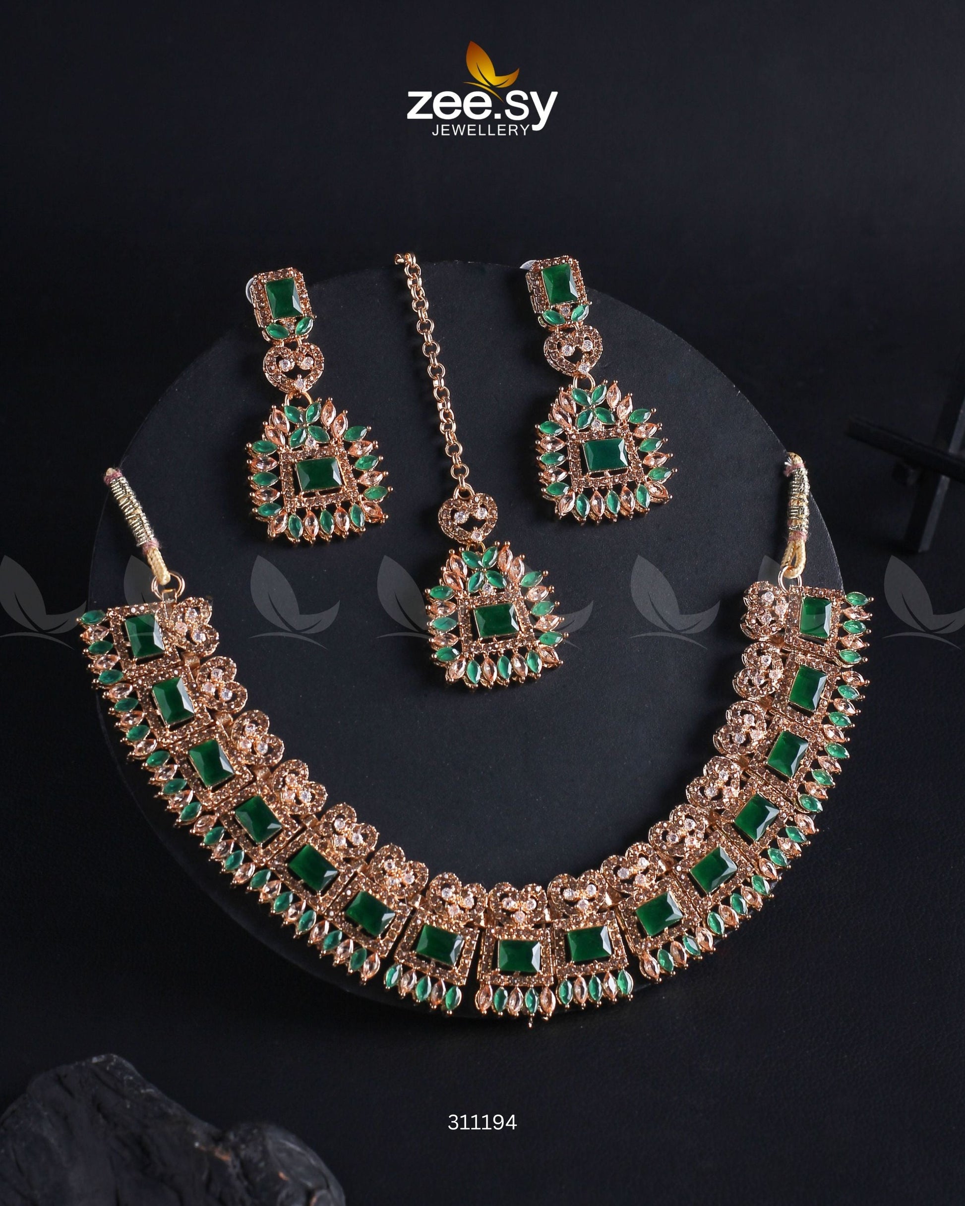 Elysium Necklace - by - Libasekhas UK - Registered Vendor of : Zeesy - 100% Original Designer Dresss