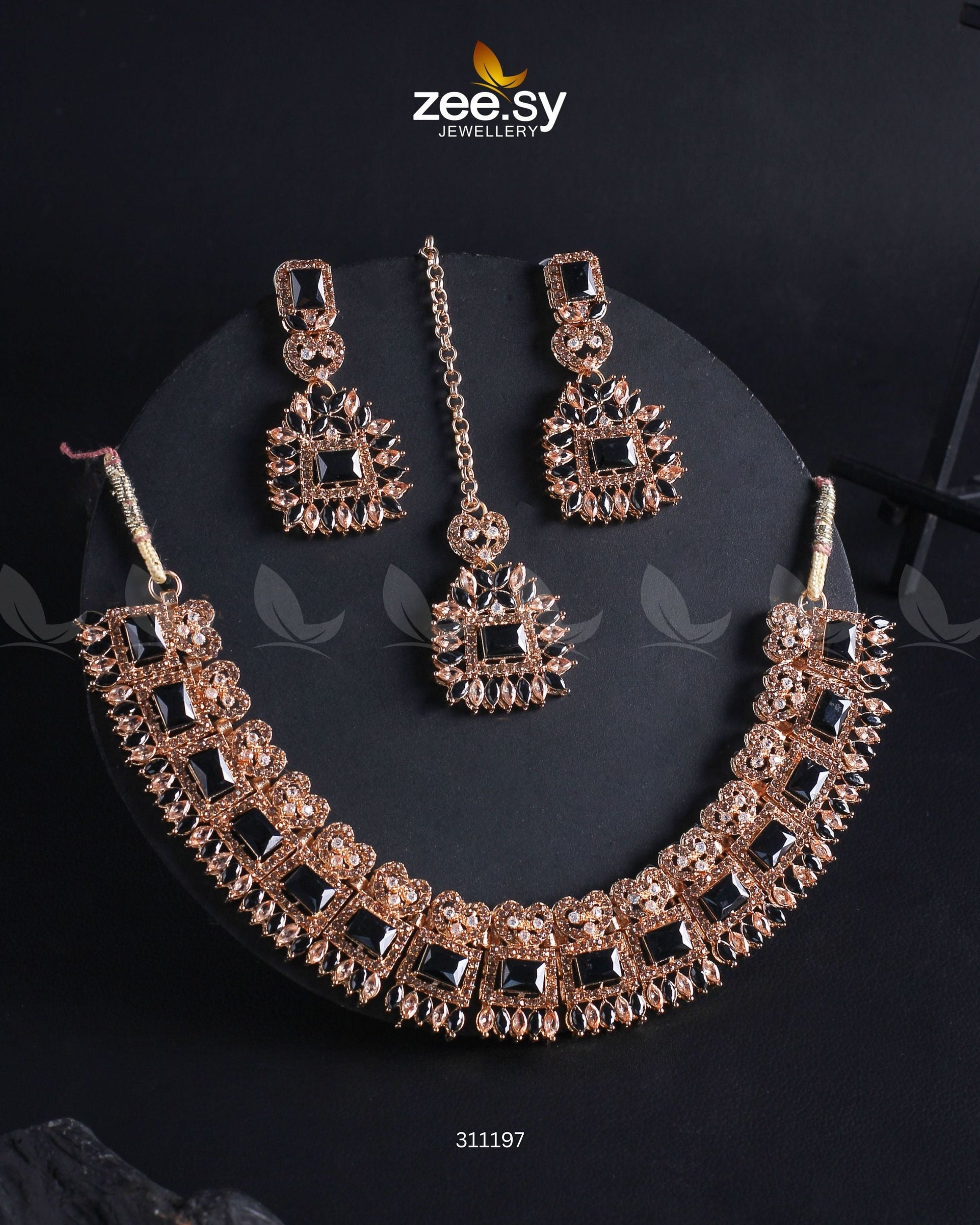 Elysium Necklace - by - Libasekhas UK - Registered Vendor of : Zeesy - 100% Original Designer Dresss