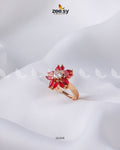 Daisy Ring - by - Libasekhas UK - Registered Vendor of : Zeesy - 100% Original Designer Dresss
