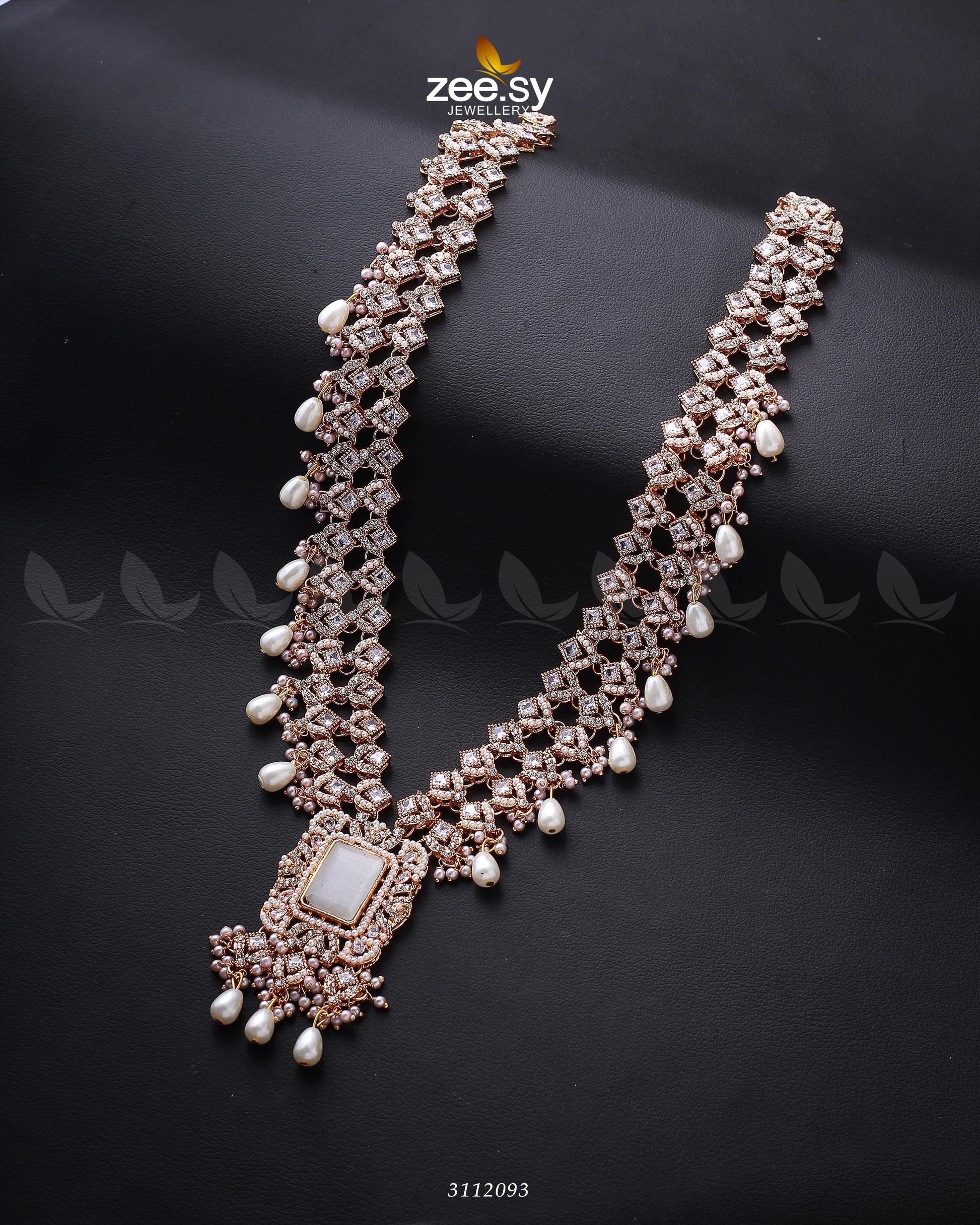 Burro's-Tail Long Malla Necklace - by - Libasekhas UK - Registered Vendor of : Zeesy - 100% Original Designer Dresss