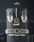 Marasim Choker Necklace - by - Libasekhas UK - Registered Vendor of : Zeesy - 100% Original Designer Dresss