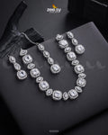 Scabiosa Necklace Set - by - Libasekhas UK - Registered Vendor of : Zeesy - 100% Original Designer Dresss