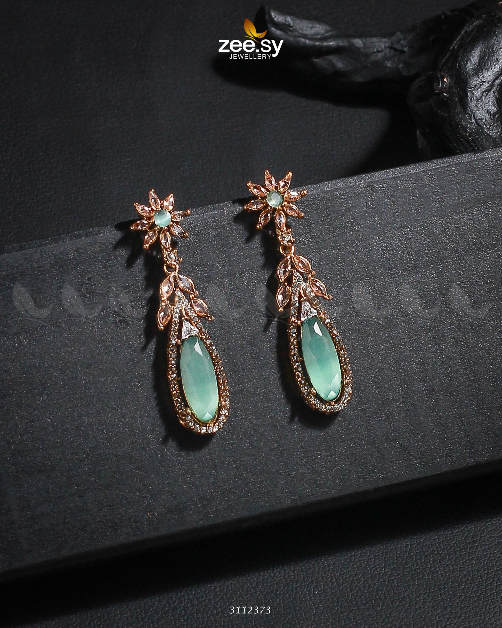 Rimsha's Earrings - by - Libasekhas UK - Registered Vendor of : Zeesy - 100% Original Designer Dresss