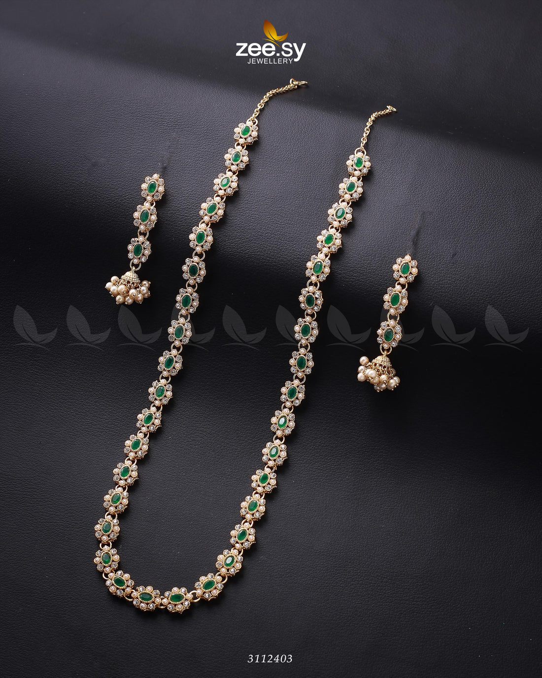 Reema Malla Necklace - by - Libasekhas UK - Registered Vendor of : Zeesy - 100% Original Designer Dresss