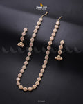 Reema Malla Necklace - by - Libasekhas UK - Registered Vendor of : Zeesy - 100% Original Designer Dresss