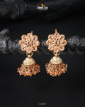 Atiqa Earrings - by - Libasekhas UK - Registered Vendor of : Zeesy - 100% Original Designer Dresss