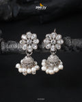 Atiqa Earrings - by - Libasekhas UK - Registered Vendor of : Zeesy - 100% Original Designer Dresss