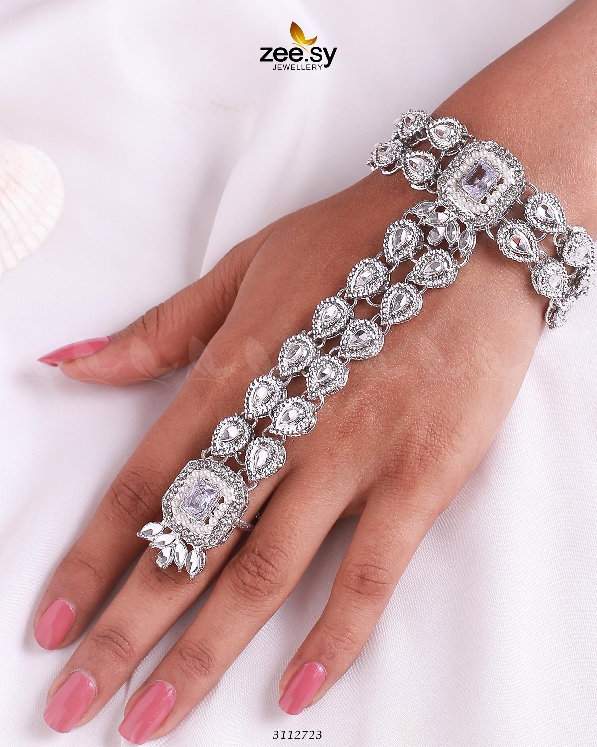 Exuberant Anja Bracelet - by - Libasekhas UK - Registered Vendor of : Zeesy - 100% Original Designer Dresss