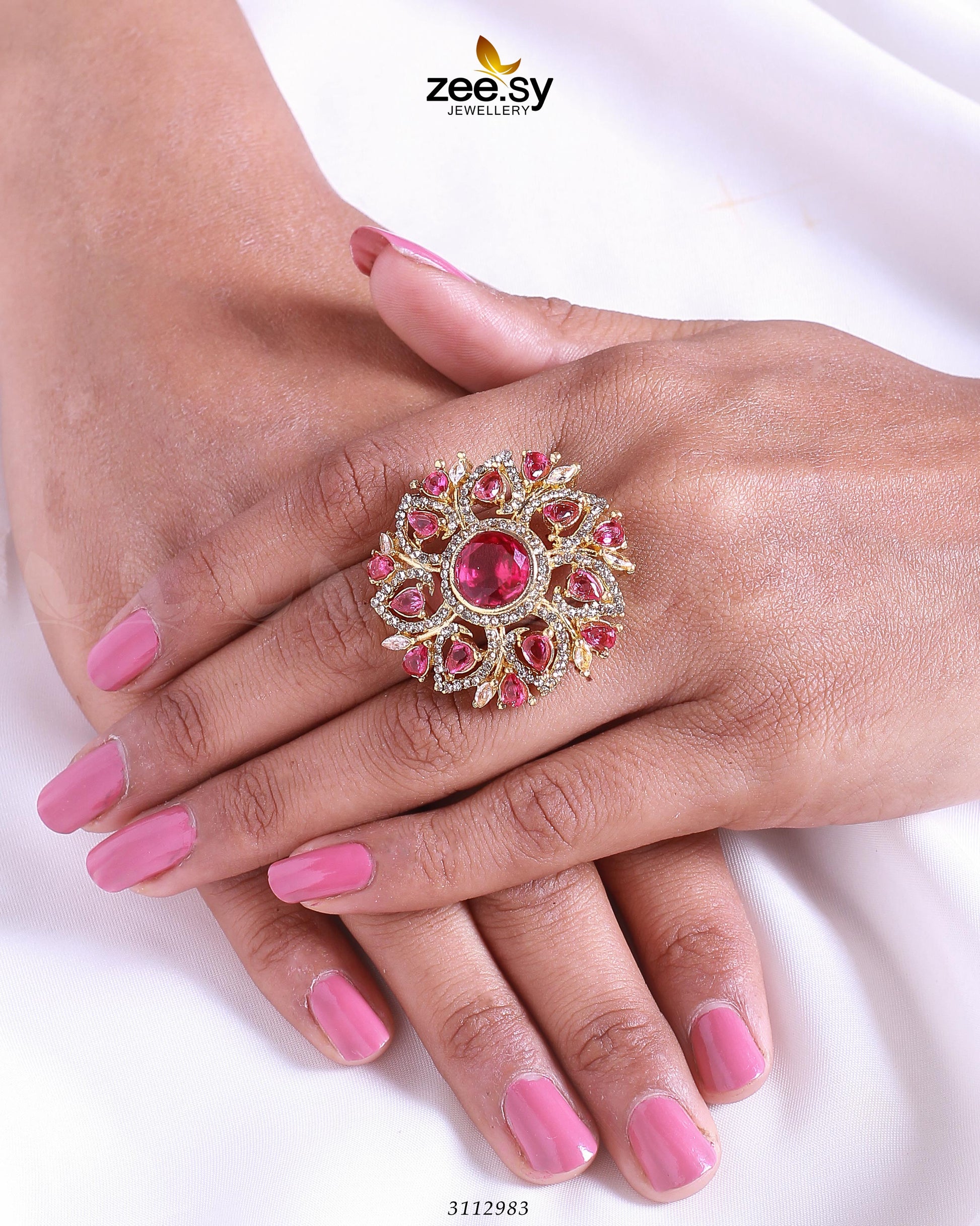 Emma Rings - by - Libasekhas UK - Registered Vendor of : Zeesy - 100% Original Designer Dresss