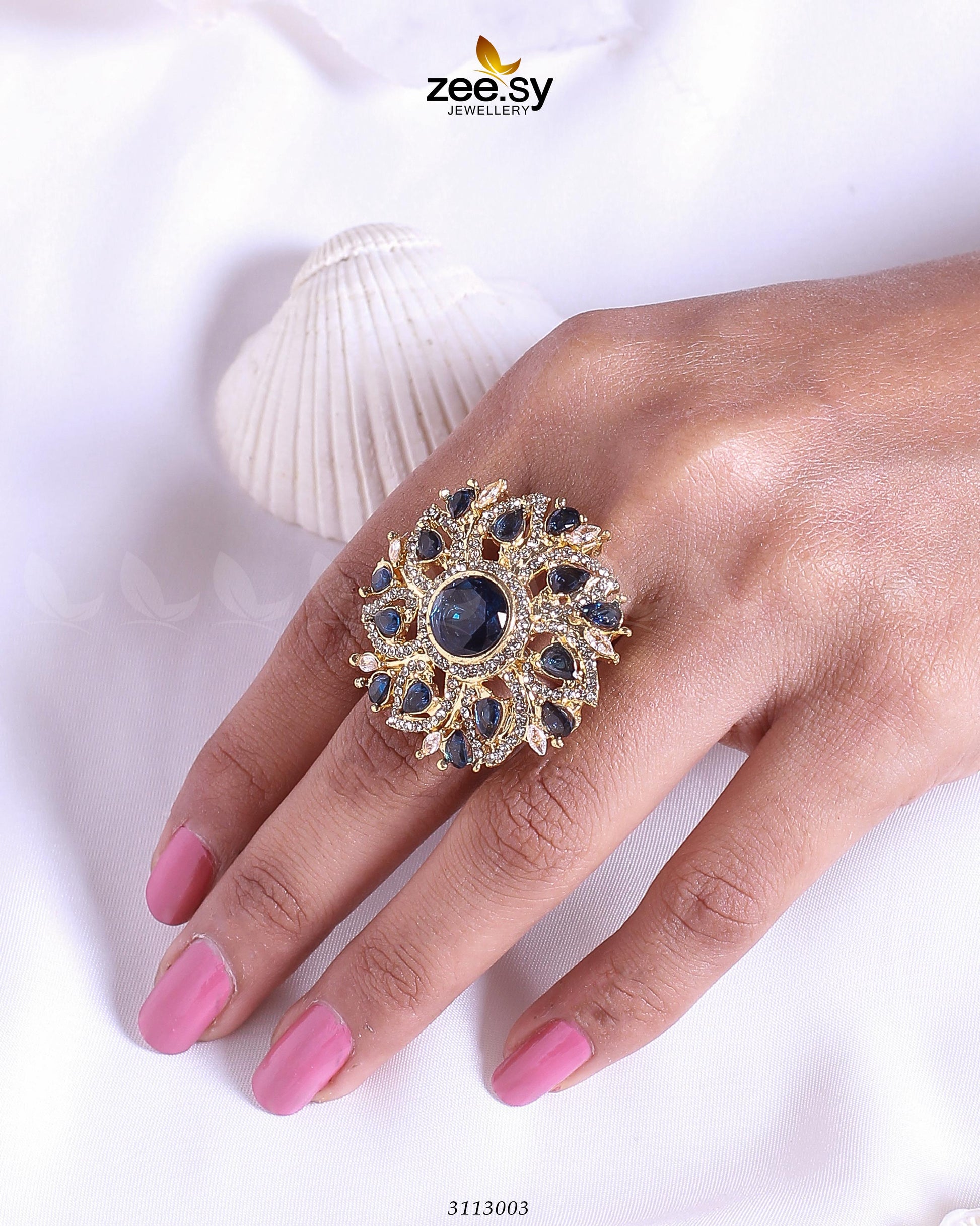 Emma Rings - by - Libasekhas UK - Registered Vendor of : Zeesy - 100% Original Designer Dresss