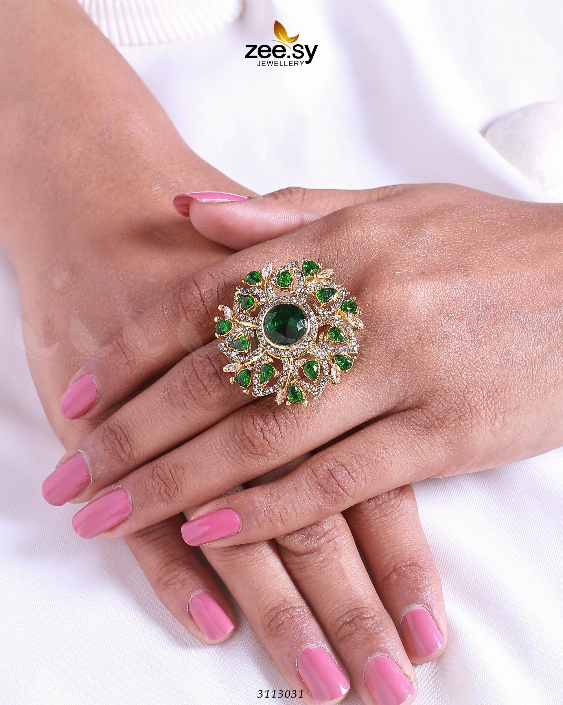 Emma Rings - by - Libasekhas UK - Registered Vendor of : Zeesy - 100% Original Designer Dresss
