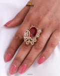 Croton Ring - by - Libasekhas UK - Registered Vendor of : Zeesy - 100% Original Designer Dresss