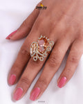 Croton Ring - by - Libasekhas UK - Registered Vendor of : Zeesy - 100% Original Designer Dresss