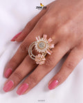 Aima Baig Ring - by - Libasekhas UK - Registered Vendor of : Zeesy - 100% Original Designer Dresss