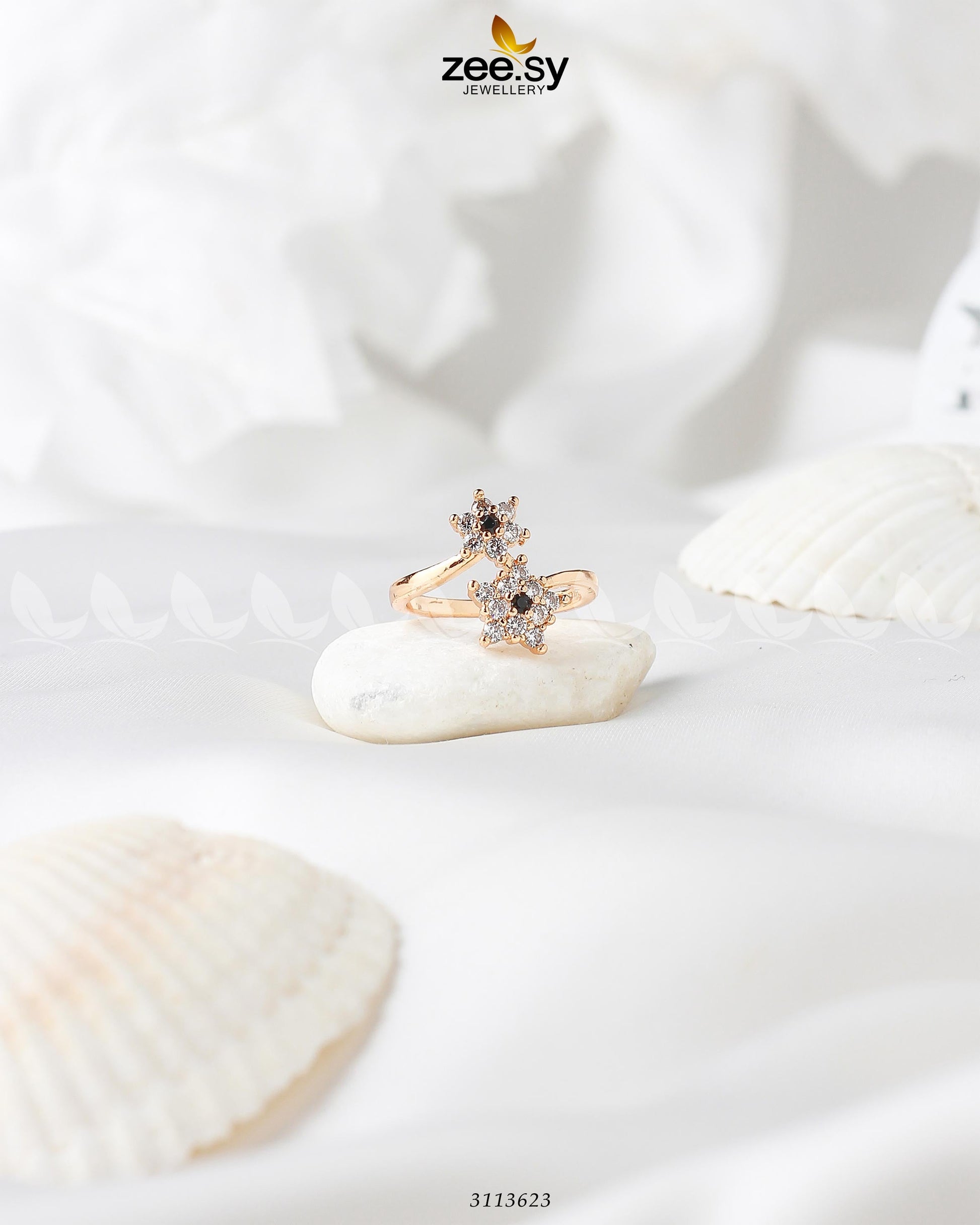 Orla Ring - by - Libasekhas UK - Registered Vendor of : Zeesy - 100% Original Designer Dresss