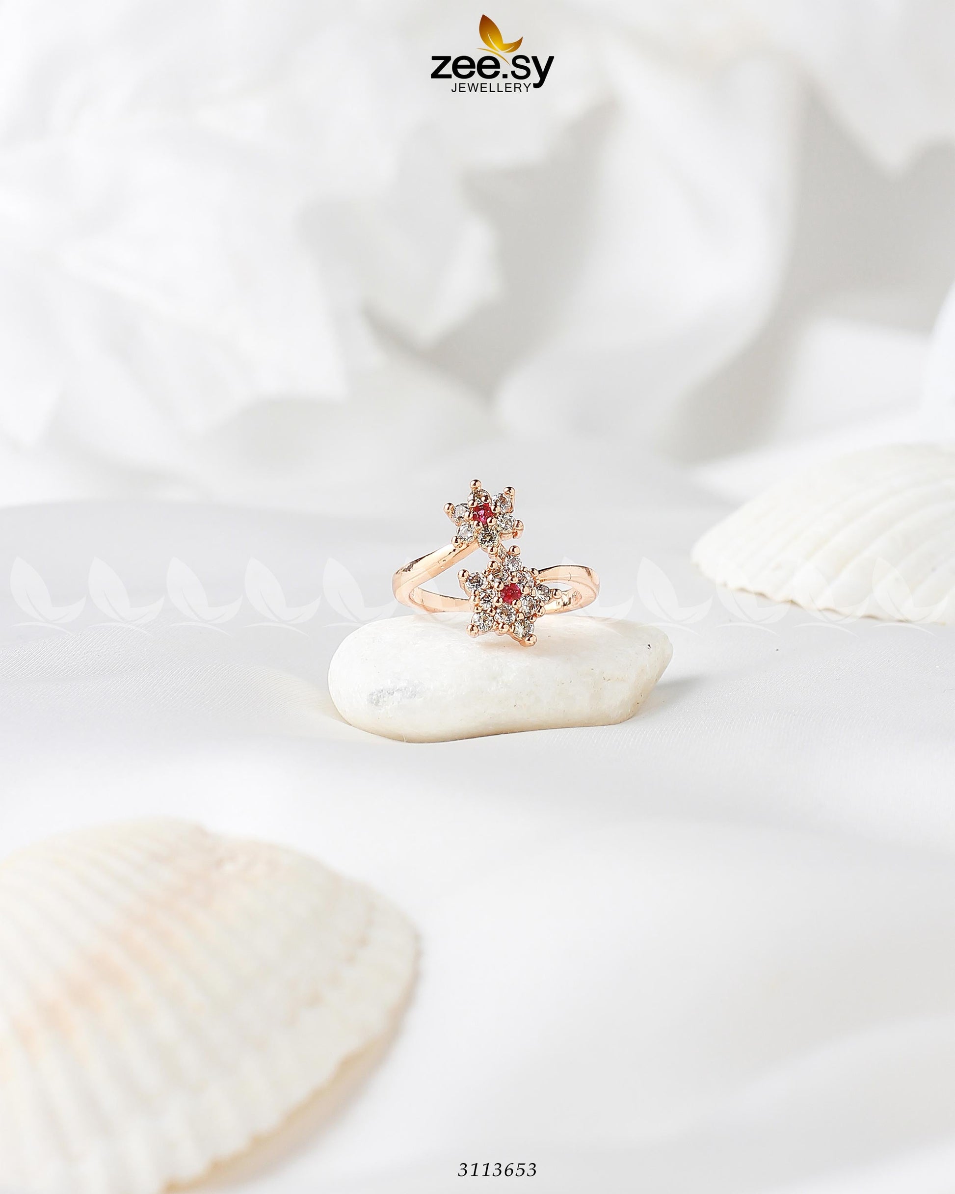 Orla Ring - by - Libasekhas UK - Registered Vendor of : Zeesy - 100% Original Designer Dresss