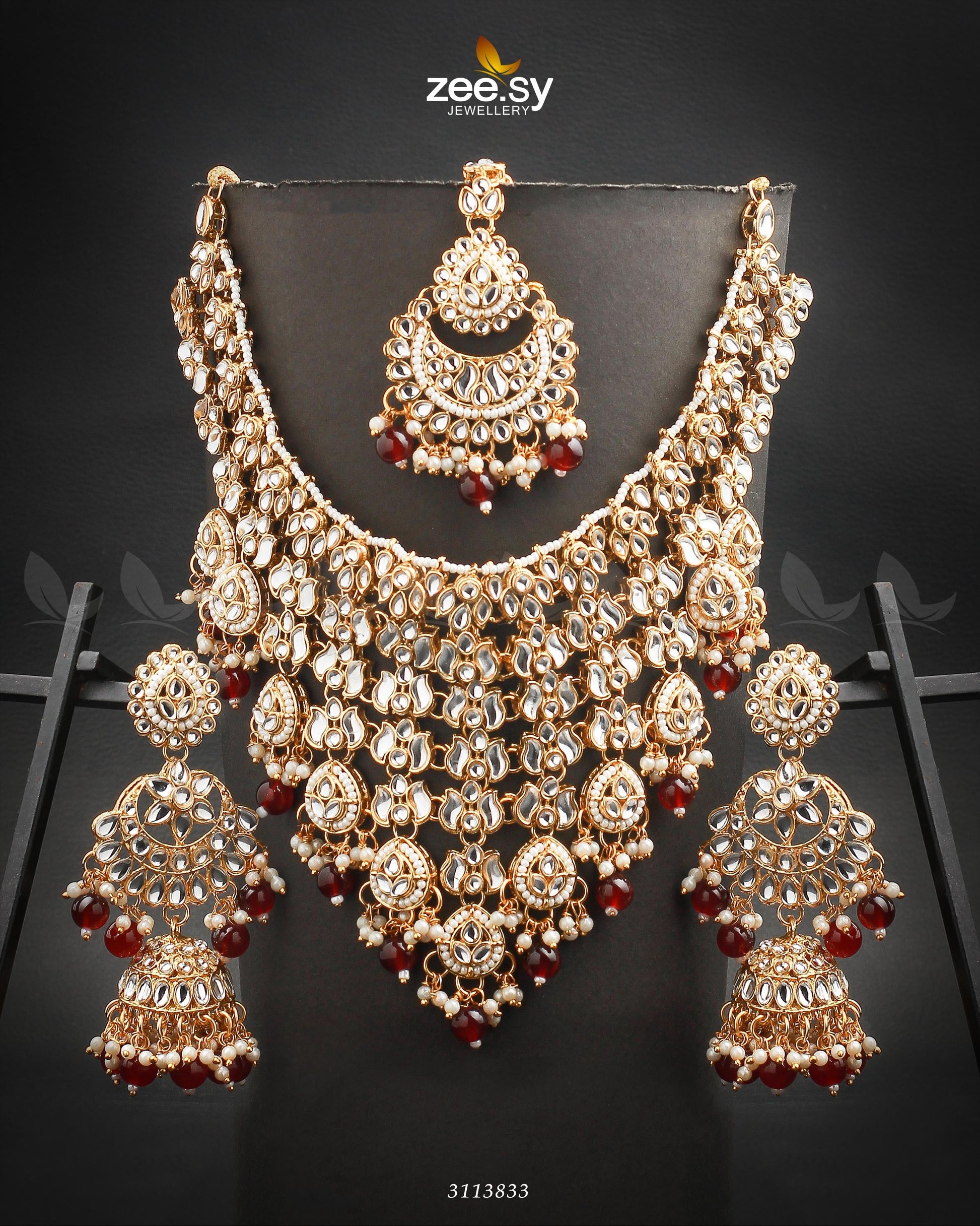 Uzma Bridal Set - by - Libasekhas UK - Registered Vendor of : Zeesy - 100% Original Designer Dresss