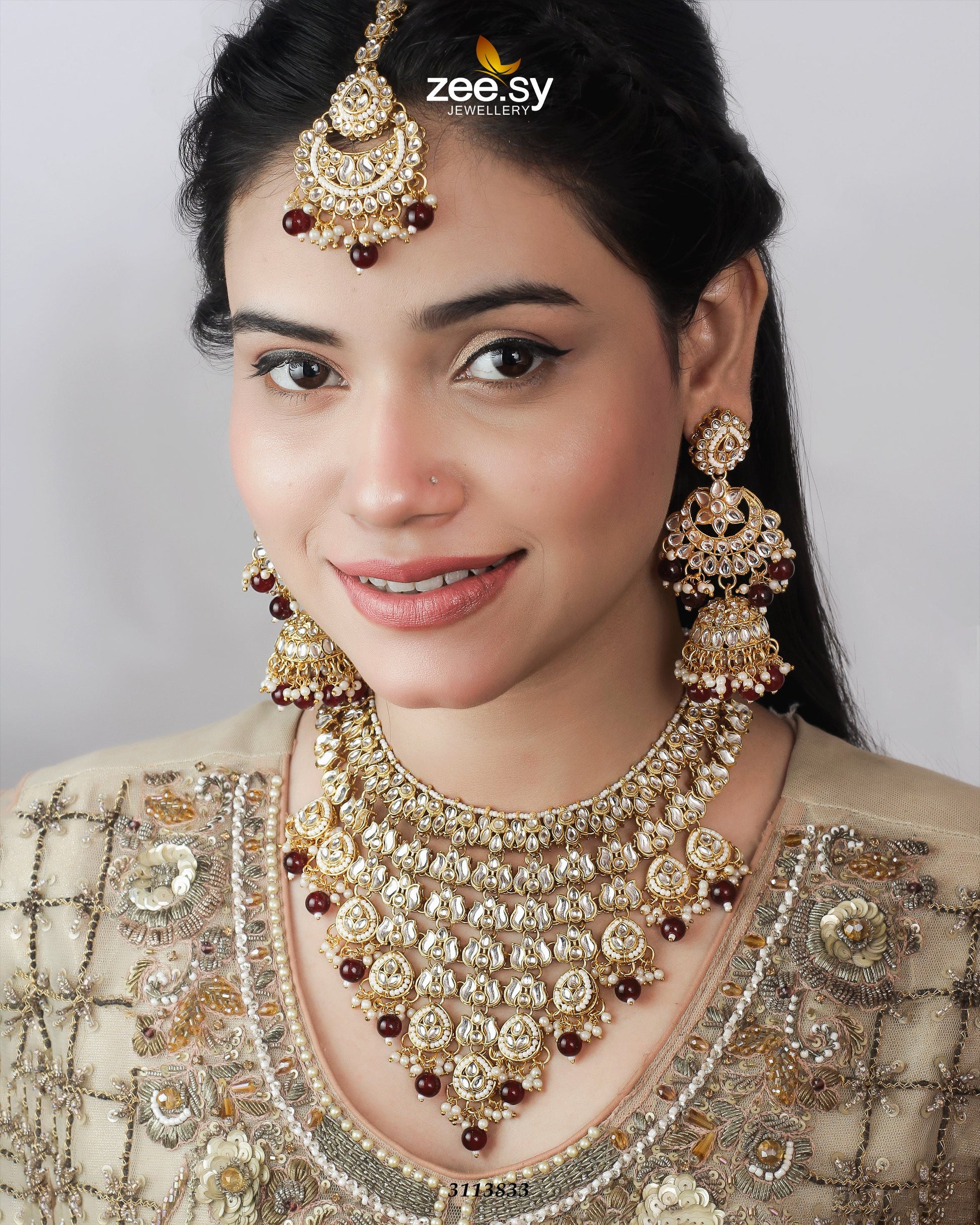 Uzma Bridal Set - by - Libasekhas UK - Registered Vendor of : Zeesy - 100% Original Designer Dresss
