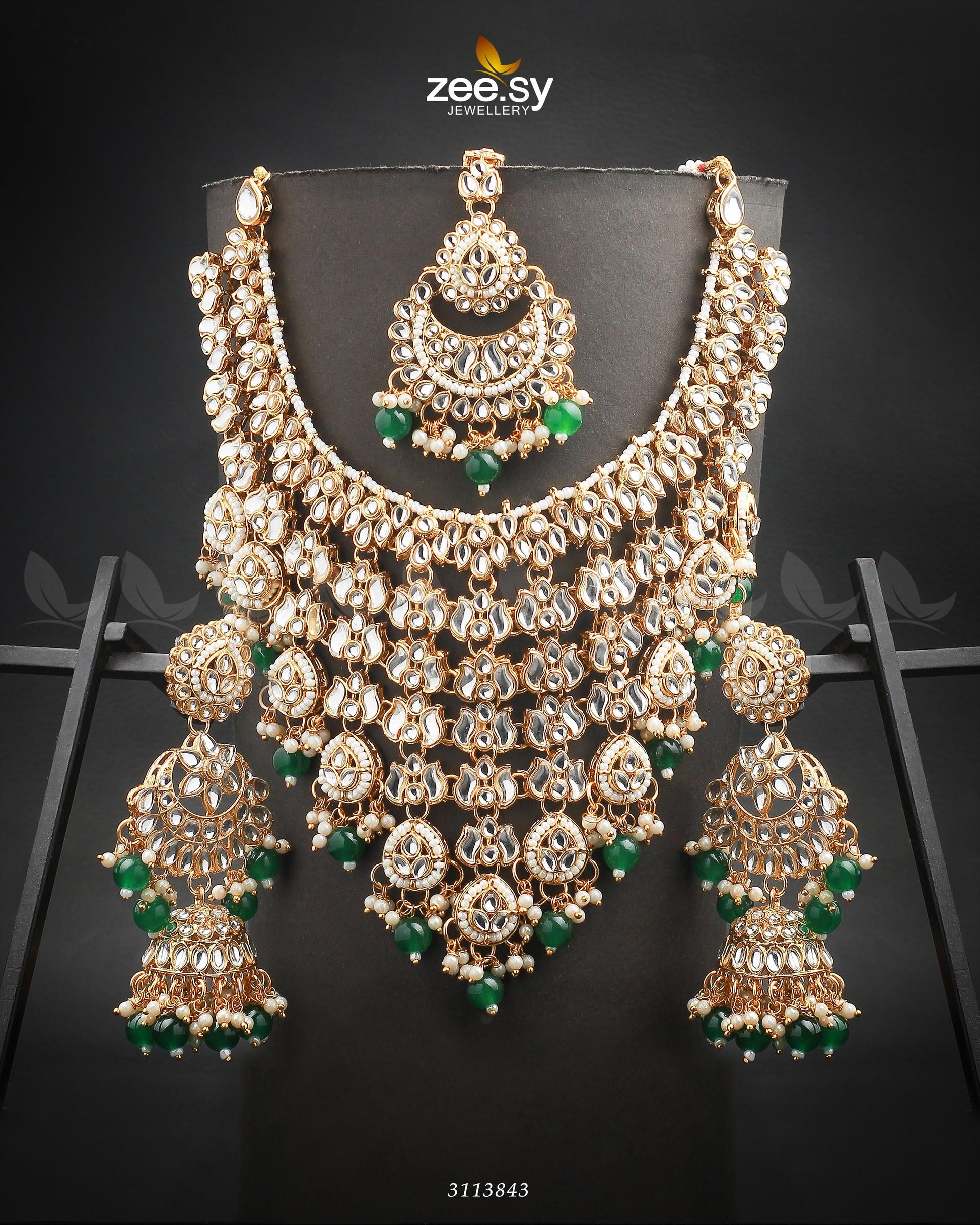 Uzma Bridal Set - by - Libasekhas UK - Registered Vendor of : Zeesy - 100% Original Designer Dresss