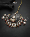 Aqsa Necklace Set - by - Libasekhas UK - Registered Vendor of : Zeesy - 100% Original Designer Dresss