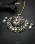 Aqsa Necklace Set - by - Libasekhas UK - Registered Vendor of : Zeesy - 100% Original Designer Dresss