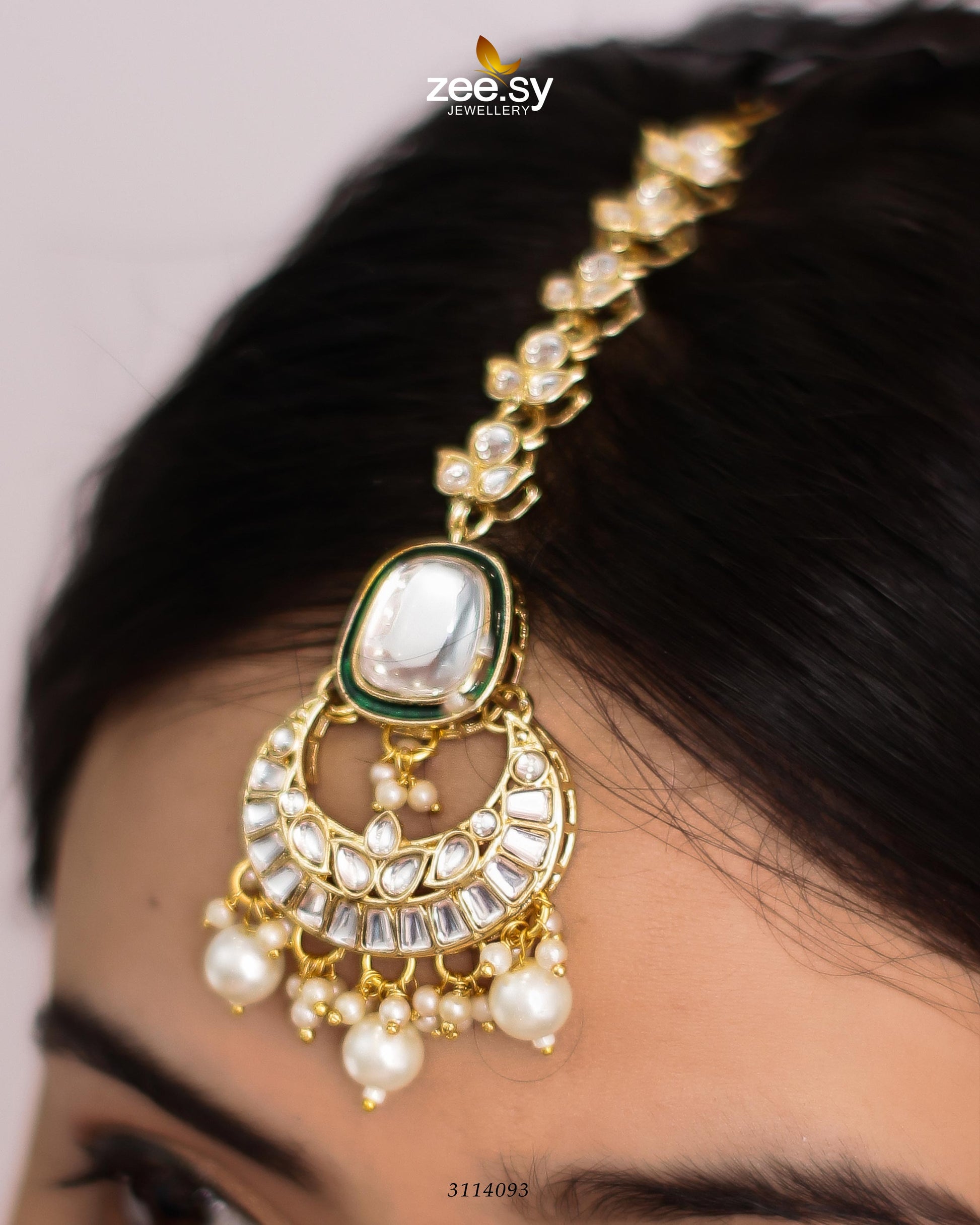 Aqsa Necklace Set - by - Libasekhas UK - Registered Vendor of : Zeesy - 100% Original Designer Dresss