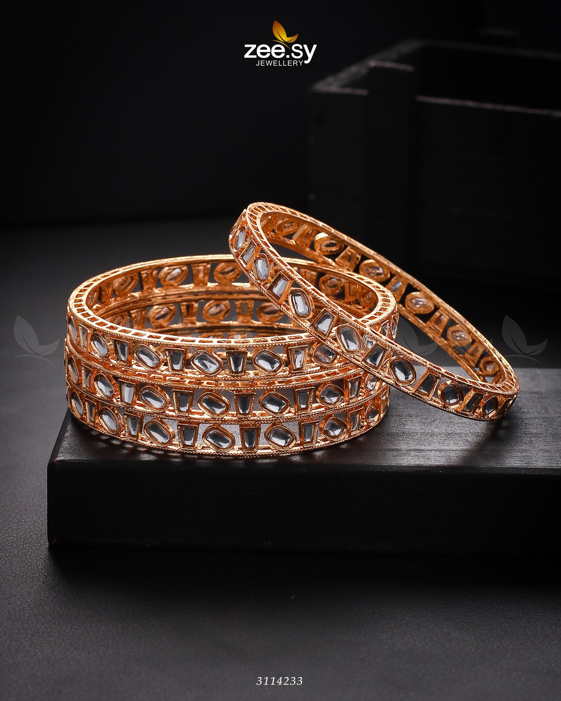 Rihanna Bangles - by - Libasekhas UK - Registered Vendor of : Zeesy - 100% Original Designer Dresss