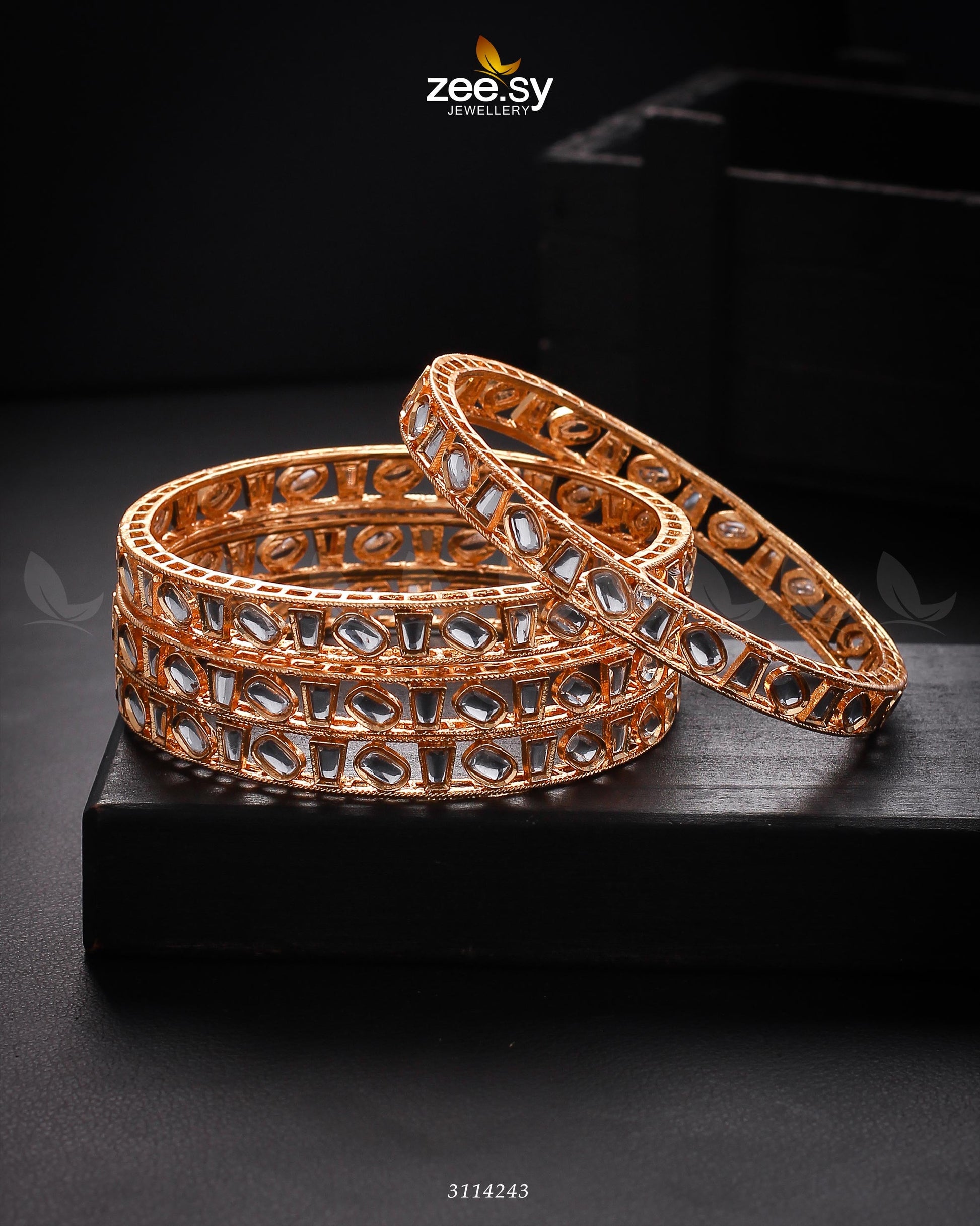 Rihanna Bangles - by - Libasekhas UK - Registered Vendor of : Zeesy - 100% Original Designer Dresss