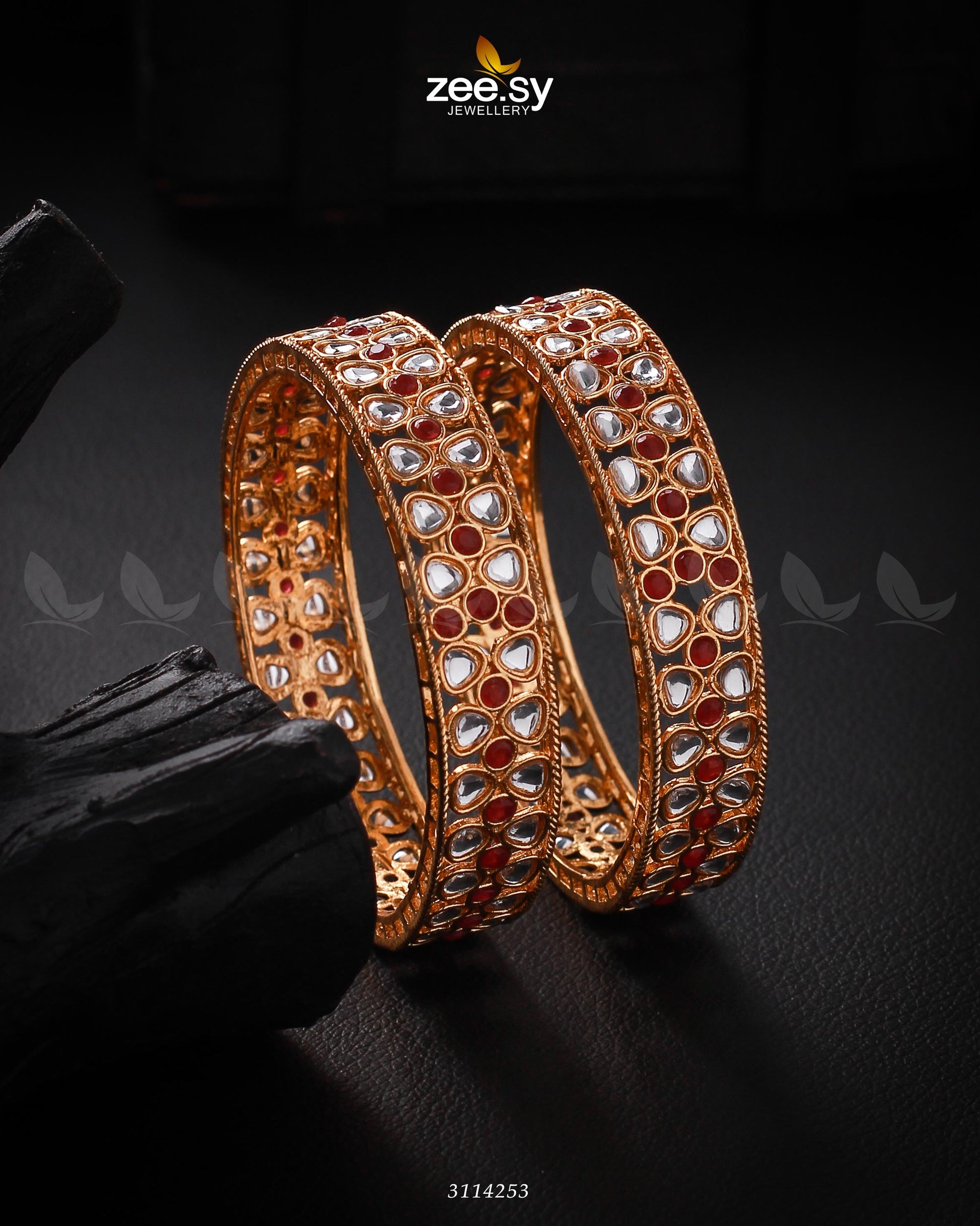 Selena Bangles - by - Libasekhas UK - Registered Vendor of : Zeesy - 100% Original Designer Dresss