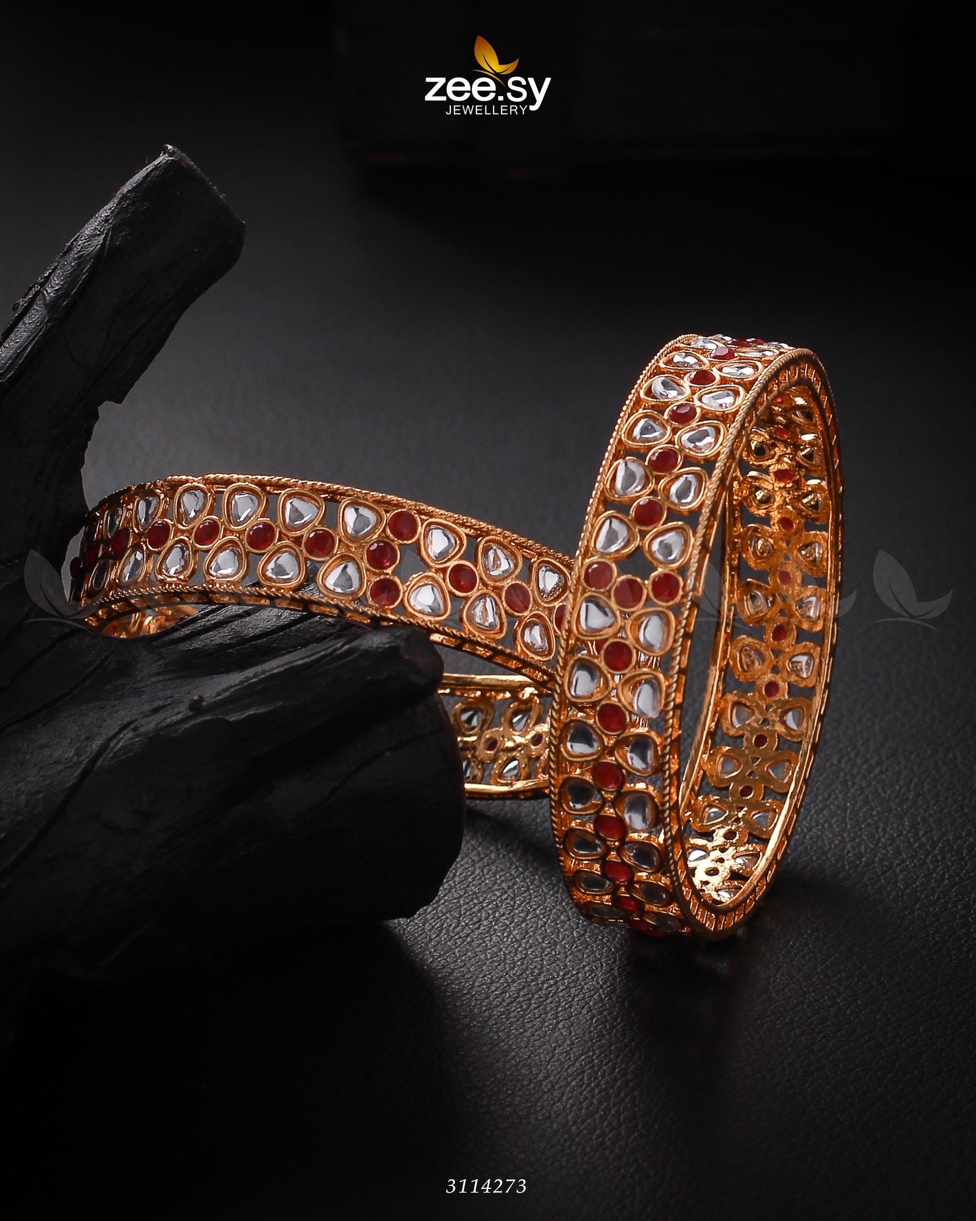 Selena Bangles - by - Libasekhas UK - Registered Vendor of : Zeesy - 100% Original Designer Dresss