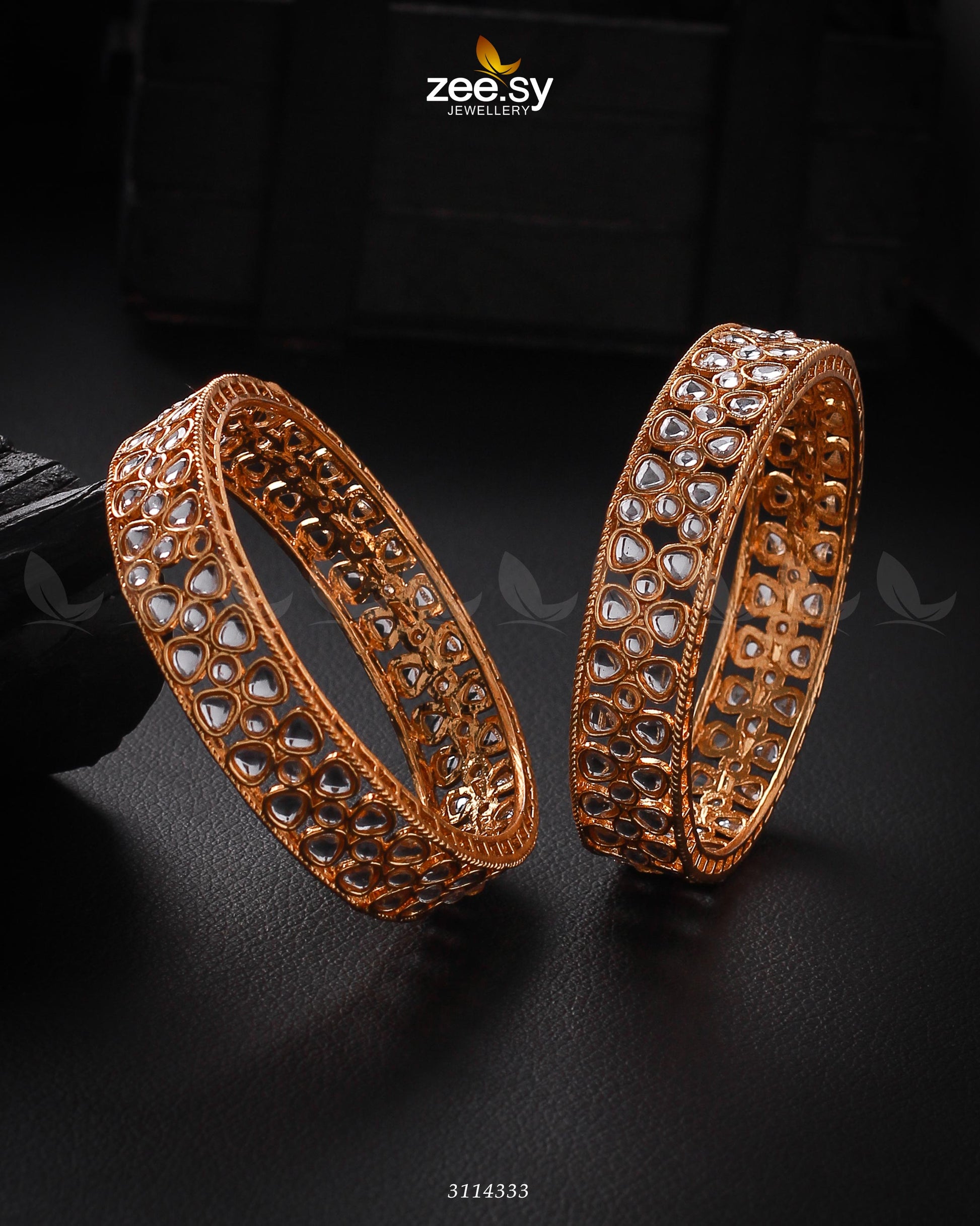 Selena Bangles - by - Libasekhas UK - Registered Vendor of : Zeesy - 100% Original Designer Dresss