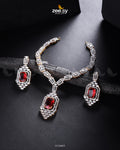 Sharmeen Necklace Set - by - Libasekhas UK - Registered Vendor of : Zeesy - 100% Original Designer Dresss