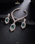 Sharmeen Necklace Set - by - Libasekhas UK - Registered Vendor of : Zeesy - 100% Original Designer Dresss