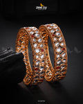 Saffron Bangles - by - Libasekhas UK - Registered Vendor of : Zeesy - 100% Original Designer Dresss