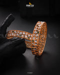Saffron Bangles - by - Libasekhas UK - Registered Vendor of : Zeesy - 100% Original Designer Dresss