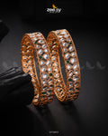 Saffron Bangles - by - Libasekhas UK - Registered Vendor of : Zeesy - 100% Original Designer Dresss