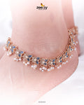 Nemesia Anklets - by - Libasekhas UK - Registered Vendor of : Zeesy - 100% Original Designer Dresss