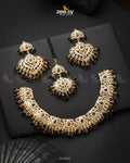Maniha Necklace Set - by - Libasekhas UK - Registered Vendor of : Zeesy - 100% Original Designer Dresss