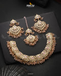 Maniha Necklace Set - by - Libasekhas UK - Registered Vendor of : Zeesy - 100% Original Designer Dresss