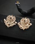 Luxuriant Earrings - by - Libasekhas UK - Registered Vendor of : Zeesy - 100% Original Designer Dresss