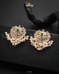 Luxuriant Earrings - by - Libasekhas UK - Registered Vendor of : Zeesy - 100% Original Designer Dresss